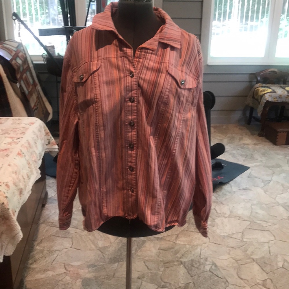 Liz & Me Lightweight Jacket Size 3X